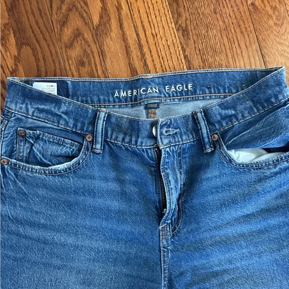 AE Strigid Low-Rise Ultra Wide-Leg Jean 2 Short NWOT - Picture 5 of 7